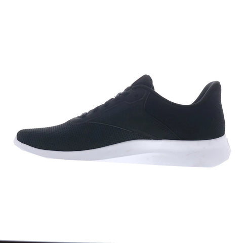 Reebok Fluxlite Mens Black Mesh Lace Up Athletic Cross Training Shoes