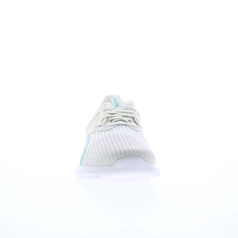 Reebok Fluxlite Womens White Mesh Lace Up Athletic Cross Training Shoes
