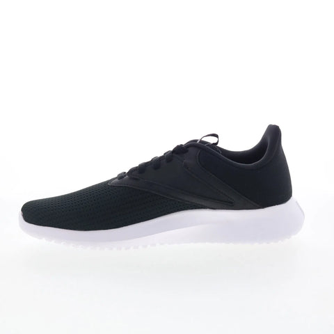 Reebok Fluxlite Womens Black Mesh Lace Up Athletic Cross Training Shoes