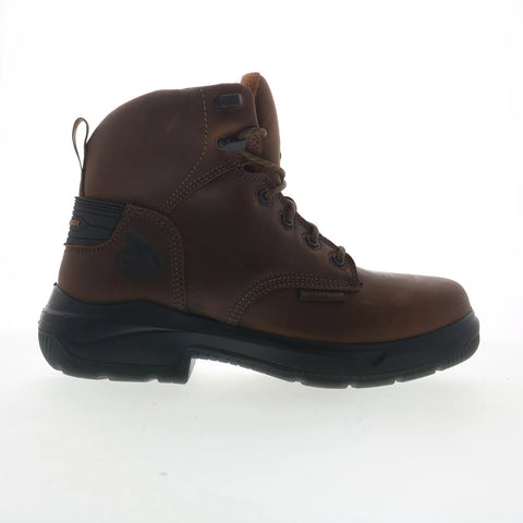 Georgia Boot FLXpoint ULTRA Waterproof 6" Work Boot Mens Brown Wide Work Boots