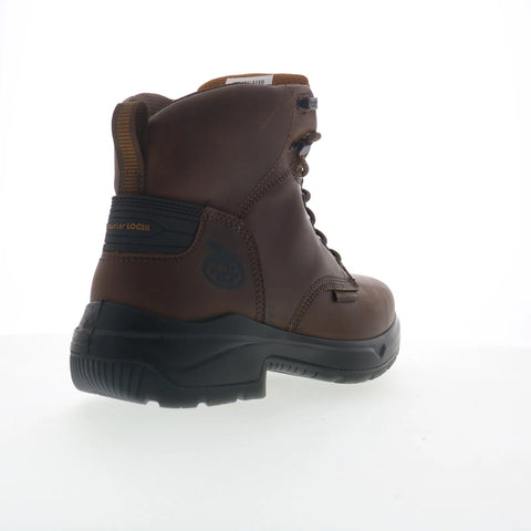 Georgia Boot FLXpoint ULTRA Waterproof 6" Work Boot Mens Brown Wide Work Boots