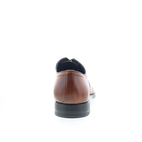 Johnston & Murphy Flynch Cap Toe Mens Brown Oxfords Cap Toe Shoes
