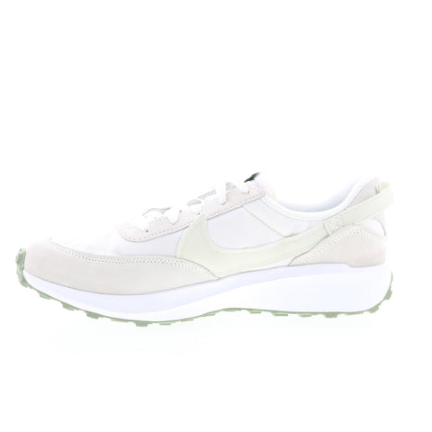 Nike Waffle Debut FN7100-100 Womens White Lifestyle Sneakers Shoes