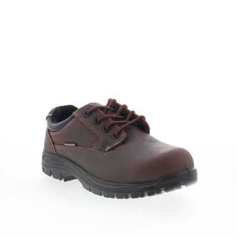 Avenger Foreman Oxford Composite Toe Mens Brown Wide Work & Safety Shoes