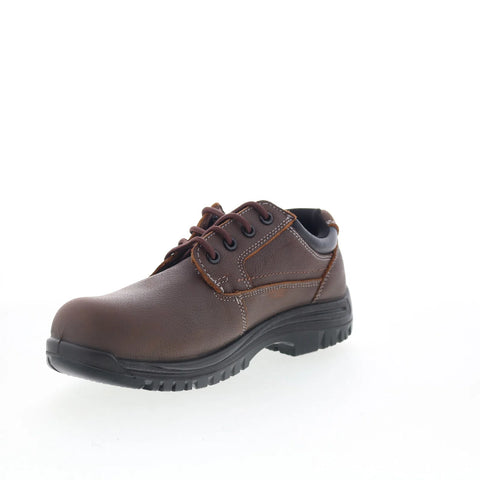 Avenger Foreman Oxford Composite Toe Mens Brown Wide Work & Safety Shoes