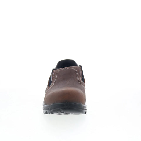 Avenger Foreman Slip-On Composite Toe Mens Brown Wide Work & Safety Shoes