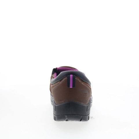 Avenger Foreman Composite Toe Electrical Hazard Womens Brown Wide Work Shoes
