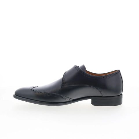 Mezlan Forest 9268 Mens Black Leather Loafers & Slip Ons Casual Shoes