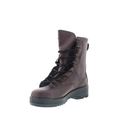 Rocky General Purpose Navy Certified Steel Toe Mens Brown Tactical Boots