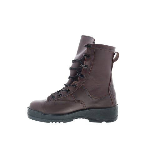 Rocky General Purpose Navy Certified Steel Toe Mens Brown Tactical Boots