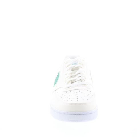 Nike Court Vision Low Nature Flyknit Womens White Lifestyle Sneakers Shoes