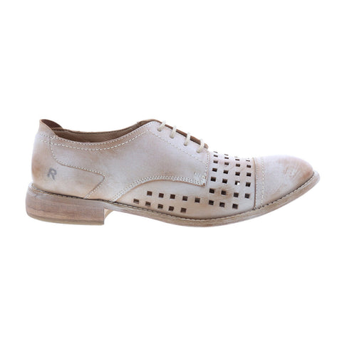 Roan by Bed Stu Tilda FR85101 Womens Beige Oxfords & Lace Ups Casual Shoes
