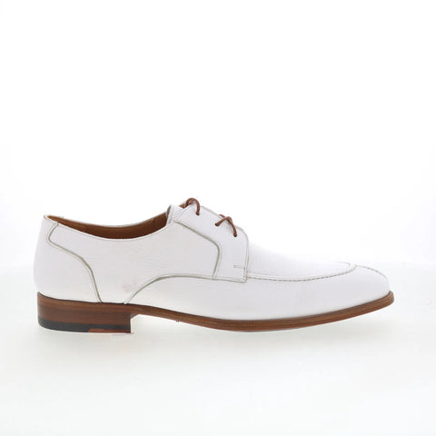 Mezlan Fratello 20937 Mens White Leather Oxfords & Lace Ups Casual Shoes
