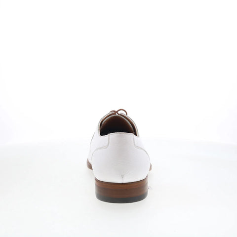 Mezlan Fratello 20937 Mens White Leather Oxfords & Lace Ups Casual Shoes