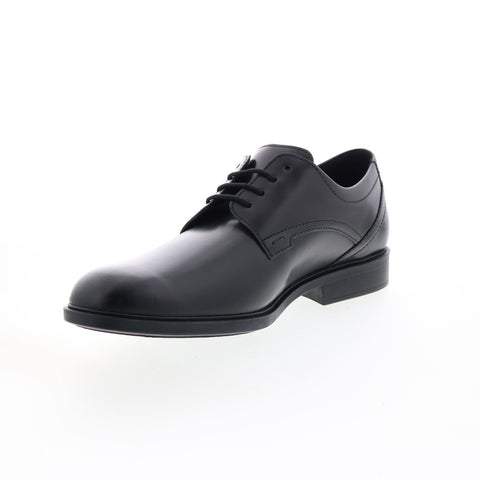 Mephisto Frederic Mens Black Leather Oxfords & Lace Ups Plain Toe Shoes