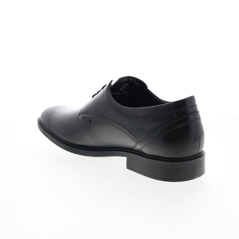 Mephisto Frederic Mens Black Leather Oxfords & Lace Ups Plain Toe Shoes
