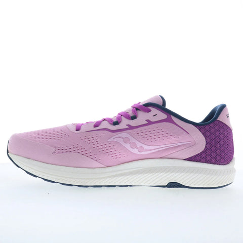 Saucony Freedom 4 S10617-30 Womens Pink Mesh Lace Up Athletic Running Shoes