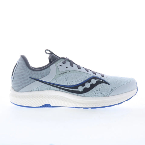 Saucony Freedom 5 S10726-30 Womens Gray Mesh Lace Up Athletic Running Shoes