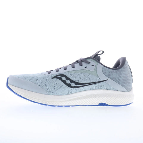 Saucony Freedom 5 S10726-30 Womens Gray Mesh Lace Up Athletic Running Shoes