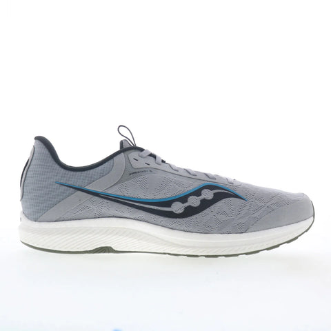 Saucony Freedom 5 S20726-15 Mens Gray Mesh Lace Up Athletic Running Shoes