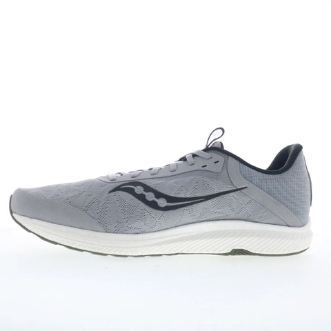 Saucony Freedom 5 S20726-15 Mens Gray Mesh Lace Up Athletic Running Shoes