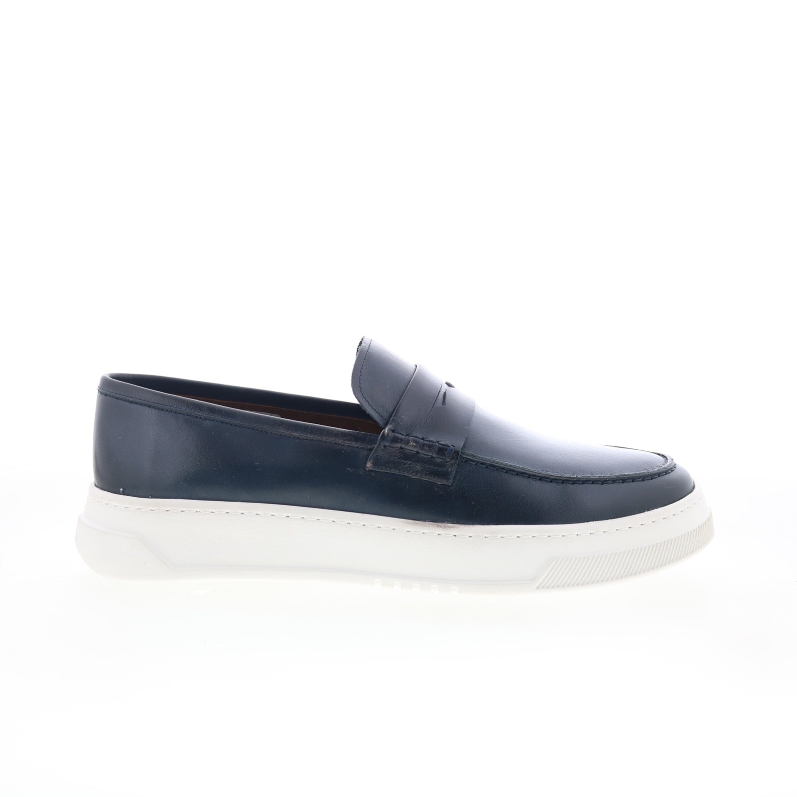 Studio Belvedere Mens Loafers Dress Shoes MEZMERIZING Blue Velvet12D Men main image 3