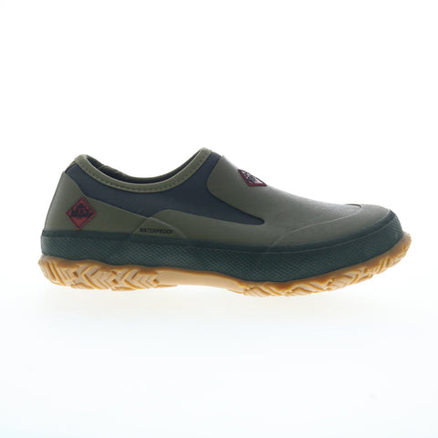 Muck Forager Low Slip On Waterproof Mens Green Loafers Casual Shoes