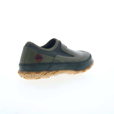 Muck Forager Low Slip On Waterproof Mens Green Loafers Casual Shoes