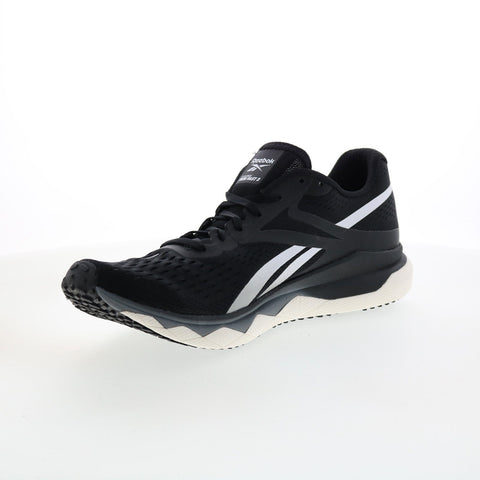 Reebok Floatride Run Fast 2.0 FU8068 Mens Black Canvas Athletic Running Shoes