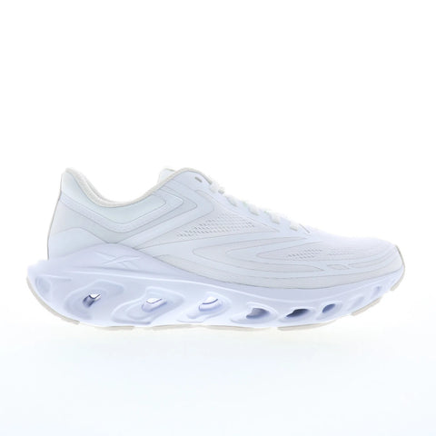 Reebok Fuel Flex Run Womens White Mesh Lace Up Athletic Running Shoes