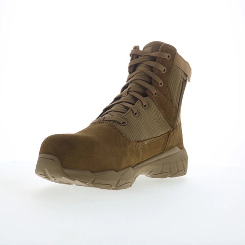 Merrell Fullbench Tactical Zip WP Composite Toe Mens Brown Tactical Boots