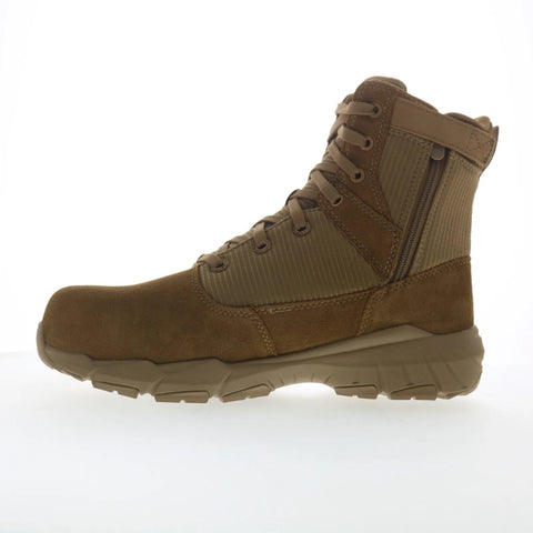 Merrell Fullbench Tactical Zip WP Composite Toe Mens Brown Tactical Boots
