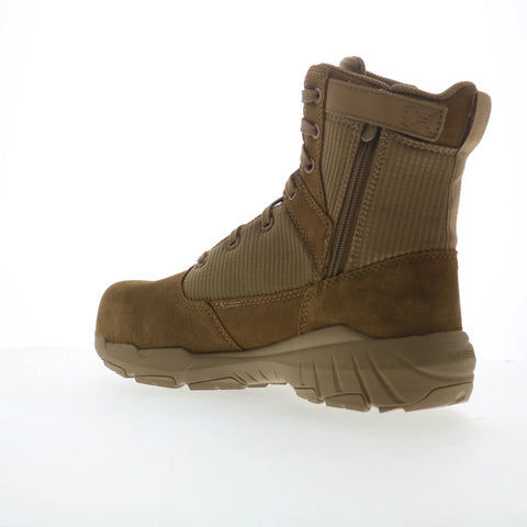 Merrell Fullbench Tactical Zip WP Composite Toe Mens Brown Tactical Boots
