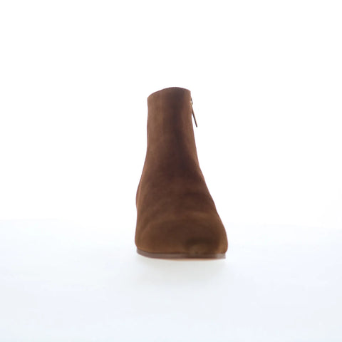 Aquatalia Fuoco L184134 Womens Brown Suede Slip On Ankle & Booties Boots