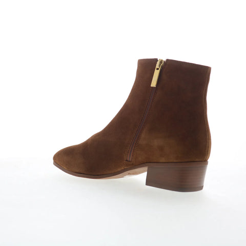 Aquatalia Fuoco L184134 Womens Brown Suede Slip On Ankle & Booties Boots