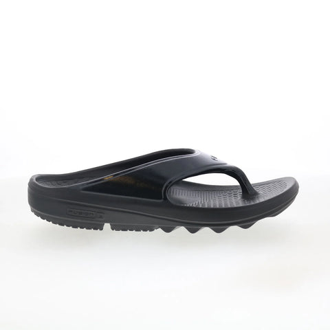 Spenco Fusion 2 Fade 20237 Mens Black Wide Synthetic Flip-Flops Sandals Shoes