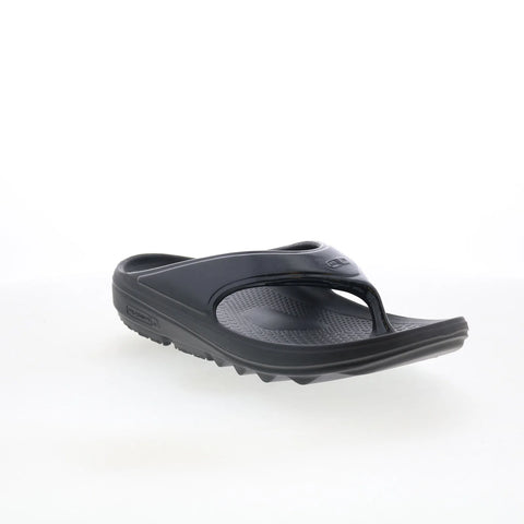 Spenco Fusion 2 Fade 20237 Mens Black Wide Synthetic Flip-Flops Sandals Shoes