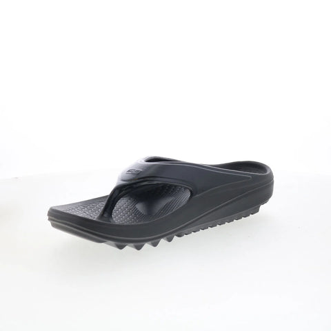 Spenco Fusion 2 Fade 20237 Mens Black Wide Synthetic Flip-Flops Sandals Shoes