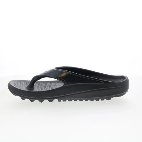 Spenco Fusion 2 Fade 20237 Mens Black Wide Synthetic Flip-Flops Sandals Shoes