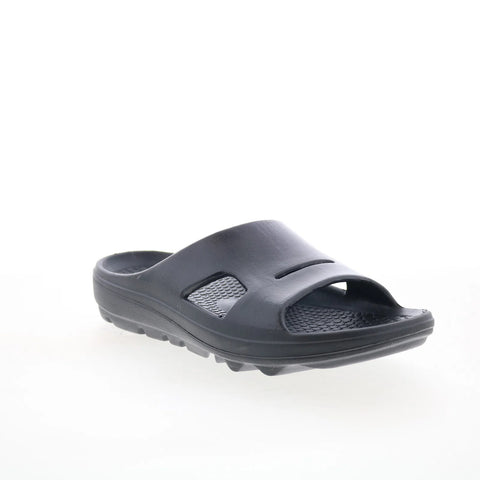 Spenco Fusion 2 Fade Slide 20245 Mens Black Synthetic Slides Sandals Shoes