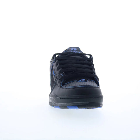 Globe Fusion GBFUS Mens Black Leather Lace Up Skate Inspired Sneakers Shoes