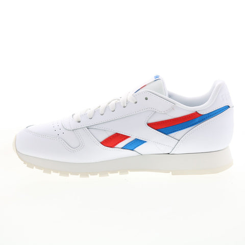 Reebok Classic Leather FV2108 Mens White Leather Lifestyle Sneakers Shoes