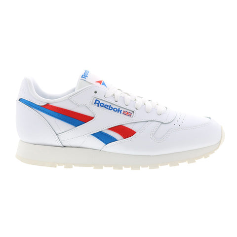 Reebok Classic Leather FV2108 Mens White Leather Lifestyle Sneakers Shoes