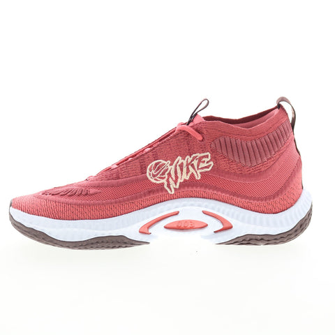 Nike Cosmic Unity 3 FV3526-600 Womens Red Mesh Athletic Basketball Shoes