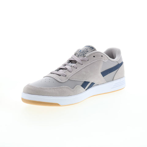 Reebok Club Memt FV5117 Mens Gray Leather Lace Up Lifestyle Sneakers Shoes