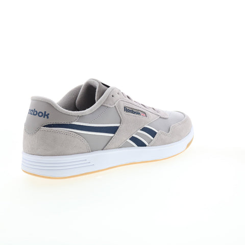 Reebok Club Memt FV5117 Mens Gray Leather Lace Up Lifestyle Sneakers Shoes