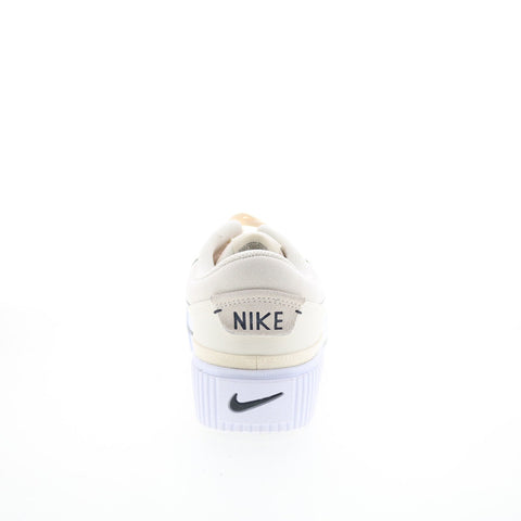Nike Court Legacy Lift FV5526-101 Womens Beige Lifestyle Sneakers Shoes