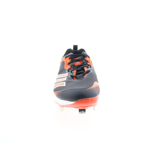 Adidas Icon 6 Bounce FV9349 Mens Black Athletic Baseball Cleats Shoes