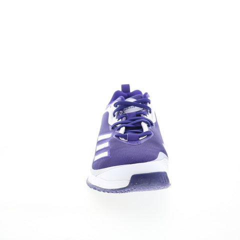 Adidas Icon 6 Turf FV9368 Mens Purple Synthetic Athletic Baseball Shoes