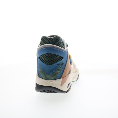 Reebok Pump Court FW4675 Mens Brown Canvas Slip On Lifestyle Sneakers Shoes